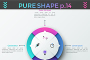 Pure Shape Infographic Bundle, a Presentation Template by Andrew Kras Design (Thumbnail 3 of 26)