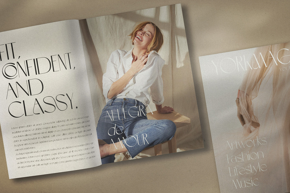Allegra de Amour - Display, a Sans Serif Font by Typetemp Studio (Photo 7 of 22)