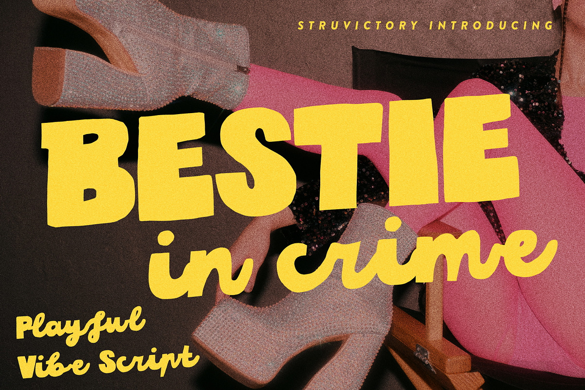 Best-sellers Vibe Fonts Bundle, a Script Font by Struvictory.art (Photo 4 of 18)