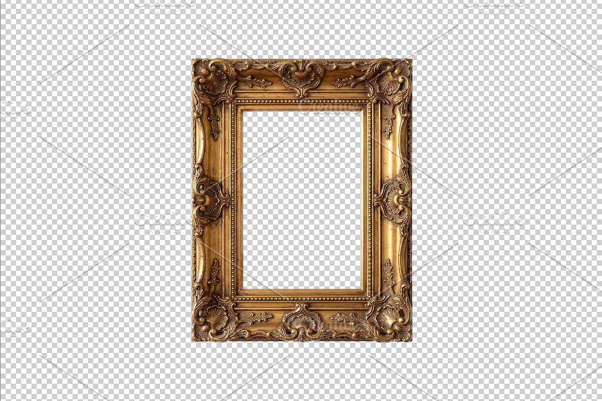 Vintage museum frame border frame, an Object Graphic by VetalStock