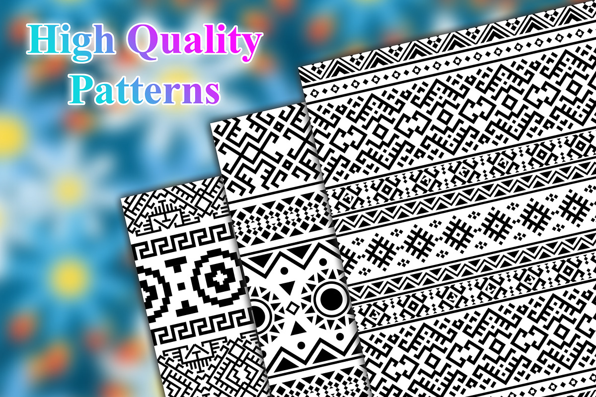 Ethnic Seamless pattern, a Pattern Graphic by Digital Studio (Photo 3 of 3)