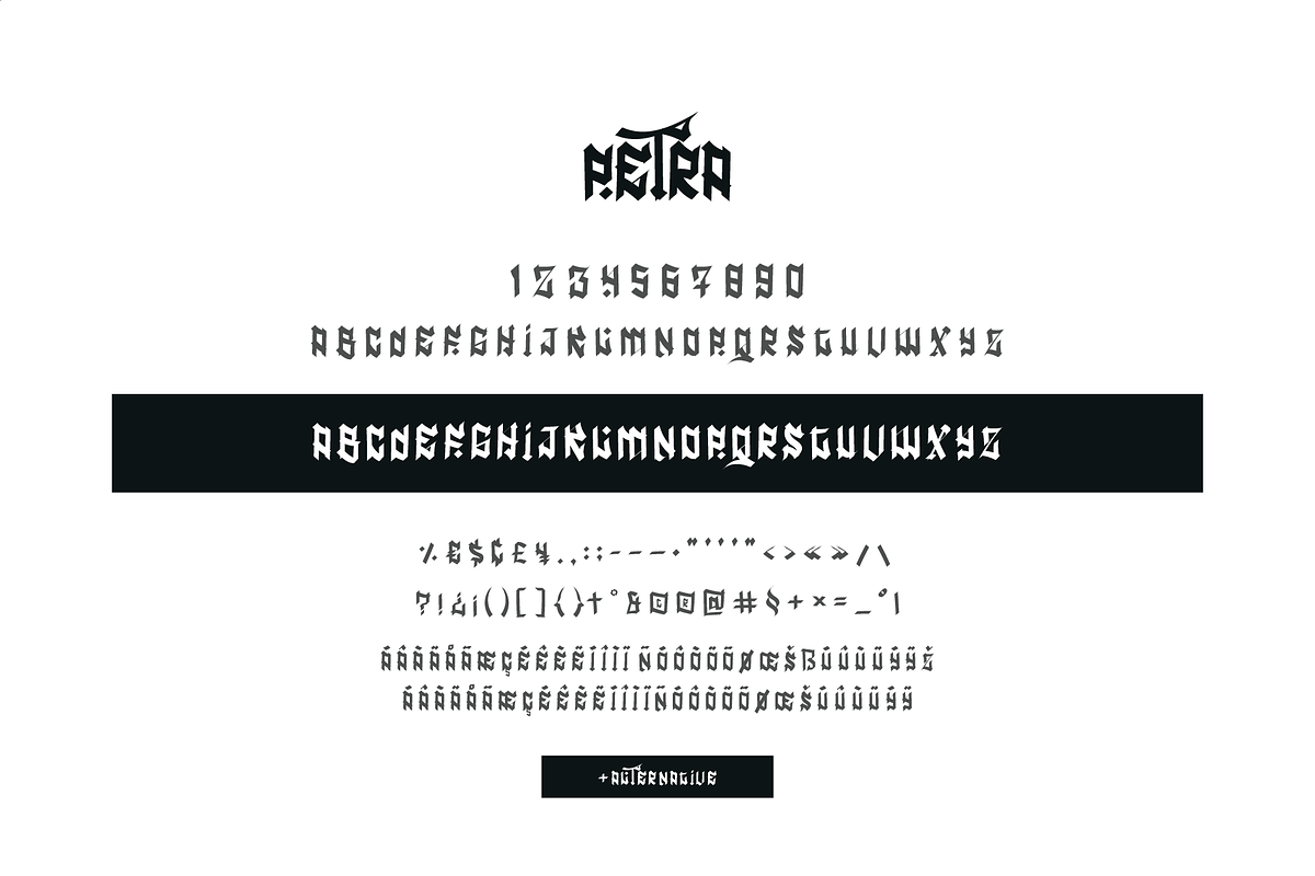 Petra Font, a Blackletter Font by Phoenix Dungeon (Photo 9 of 9)