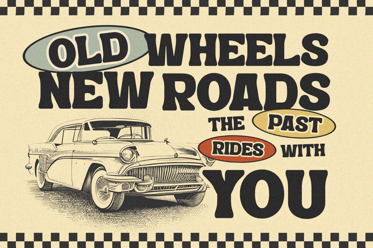 Retro Way - Vintage Logo Font, a Serif Font by Nirmana Visual (Photo 14 of 15)