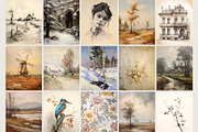 Vintage Posters Wall Art Gallery, a Graphic by SunnyAfternoons (Thumbnail 11 of 13)