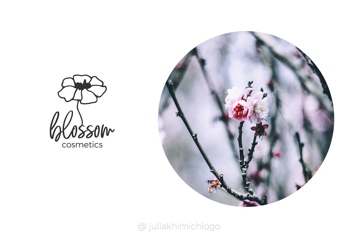 Logo Pack Volume 5. Florals, a Branding & Logo Template by Mint Air Studio (Photo 7 of 21)