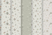 Celestial feminine Vector patterns, a Pattern Graphic by HmarkaShop (Thumbnail 3 of 4)