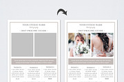 Photography Pricing Guide Template, a Flyer Template by NM-Design-Studio (Thumbnail 4 of 4)