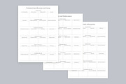 Sign up Planner Pages Set V-06, a Stationery Template by shahsoft (Thumbnail 2 of 3)