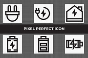 Energy Icons Set, an Outline Icon by Mightyfire (Thumbnail 2 of 3)
