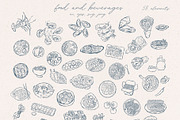 Wedding, Beach, Sea Life Food Doodle, an Object Illustration by Designwork (Thumbnail 10 of 13)