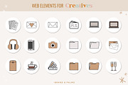 Web Elements For Creatives, a Design Template by Brand & Palms (Thumbnail 7 of 8)