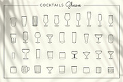 Elegant Bar Cocktail bundle, a Food Illustration by Chakraborty Design (Thumbnail 8 of 13)