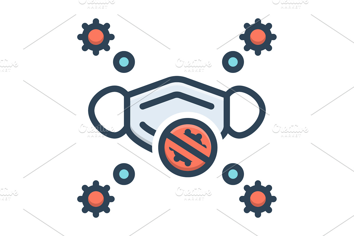 Preventive color icon, a Duotone Icon by Creative priyanka