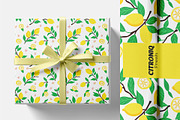 Fresh Lemon Seamless Pattern Set, a Graphic by Asya Melkonyan Patterns (Thumbnail 7 of 14)