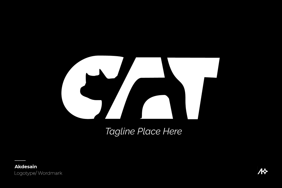 CATORA Minimal Wordmark Logo, a Branding & Logo Template by Akdesain