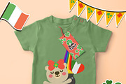 Happy St. Beartrick Day Clip Art, a Seasonal Illustration by Cozy Cat Design (Thumbnail 5 of 10)