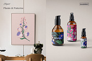 Modern Botanical Pattern and Plants, a Pattern Graphic by likorbut (Thumbnail 9 of 15)