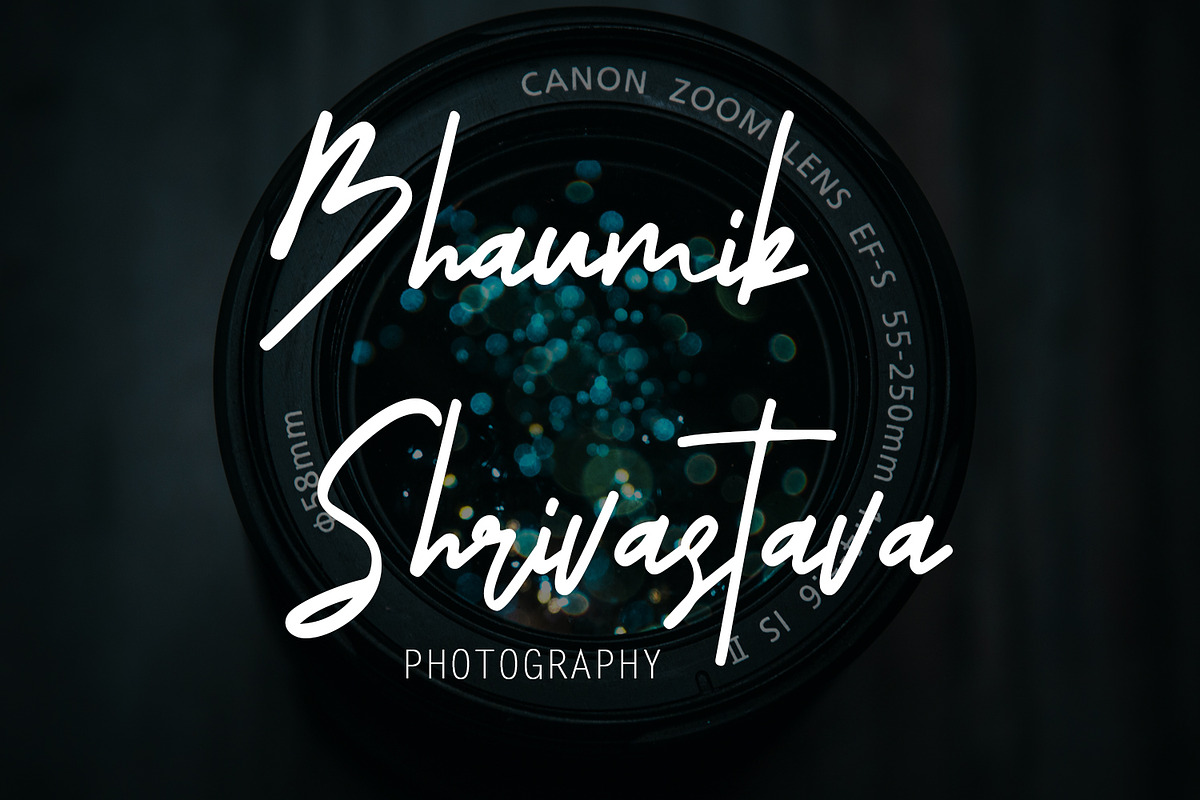 Intermezo Signature Font preview 5
