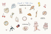 Hand Drawn Wedding Illustrations 300, an Object Graphic by whiteheartdesign (Thumbnail 8 of 24)