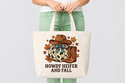 Howdy Heifer and Fall PNG, a Seasonal Illustration by Canvas Craft (Thumbnail 4 of 6)