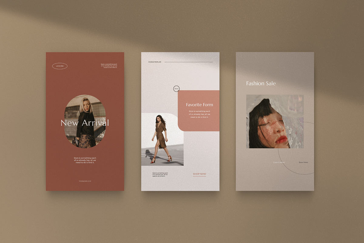 Yohzan Instagram Post & Story Brand, a Social Media Template by Dirtytemp Studio (Photo 9 of 10)