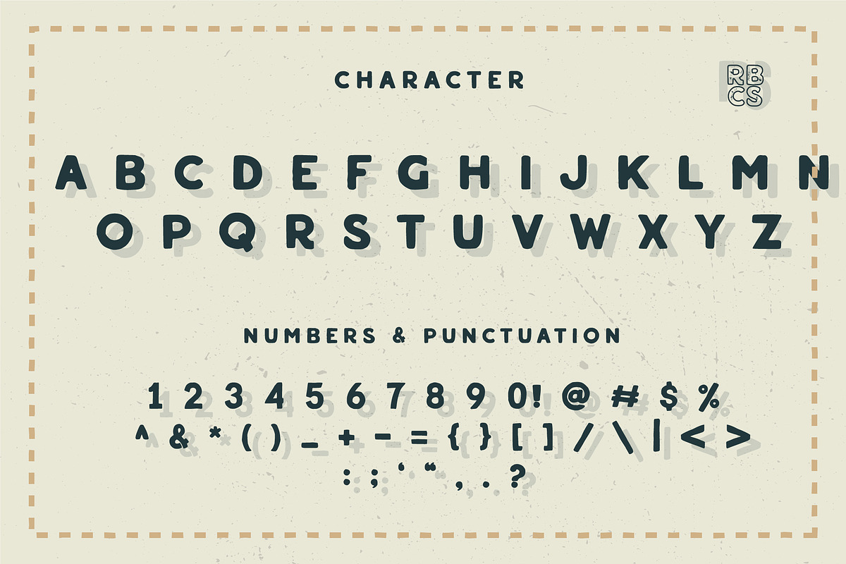 Aalon Vintage Font, a Sans Serif Font by rbcs_vibes (Photo 3 of 5)