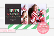 Holiday Photo Card Template, a Card Template by Sweet Papers (Thumbnail 2 of 4)