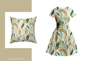Organic floral abstract pattern., a Texture Illustration by DigitalArsiart (Thumbnail 3 of 4)