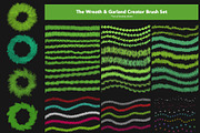 String Lights & Wreath Procreate Set, a Brush Add-On by Studio Kitsch (Thumbnail 12 of 13)