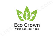 Eco Crown Logo Template, a Branding & Logo Template by Logo20 (Thumbnail 1 of 2)