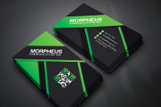 Gold Angle Business Cards, a Business Card Template by Genereux Art (Thumbnail 2 of 4)