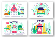10 Renewable Biofuel Illustration, a Transportation Illustration by denayunebgt (Thumbnail 3 of 4)