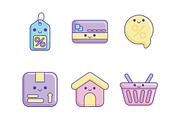 Kawaii Sale Illustration Set, a Finance Illustration by studiogstock (Thumbnail 3 of 4)