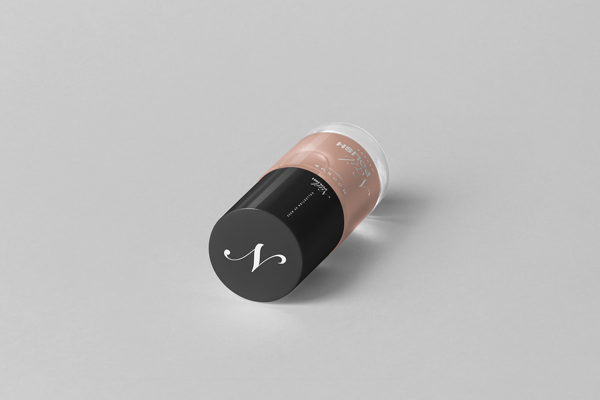 Nail Polish Mock-up, a Packaging Mockup by Yogurt86 (Photo 5 of 14)