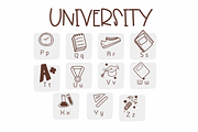 University| Symbols Fonts, a Symbol Font by Sirinart (Thumbnail 6 of 15)