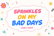Lacola Coco Playful Handcrafted, a Sans Serif Font by Maulana Creative (Thumbnail 4 of 7)