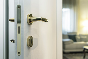 Door knob close-up, an Architecture Photo by KYNA STUDIO