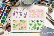 WATERCOLOR SET, a Texture Illustration by Mel's Shop (Thumbnail 4 of 14)