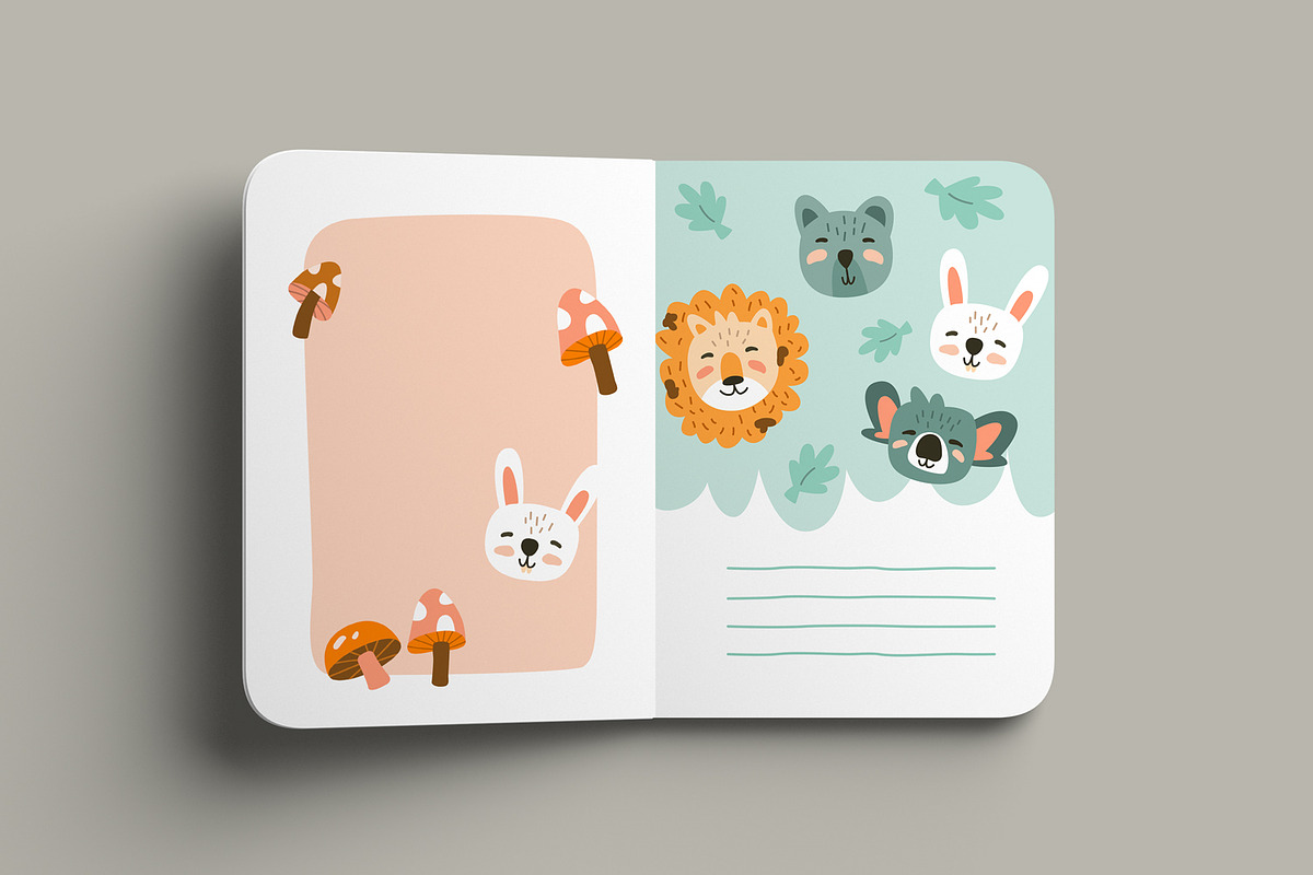 Children's Book Mockups, a Print Template by artimasa (Photo 6 of 8)