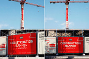 40 Construction Banner Mockup Bundle, a Mockup by Vitora Mockup (Thumbnail 12 of 12)