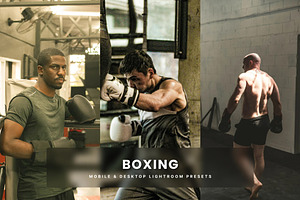 Boxing Lightroom Presets, a Preset Add-On by Brand Earth