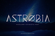 Astrobia Typeface, a Font by kerismaker (Thumbnail 1 of 10)
