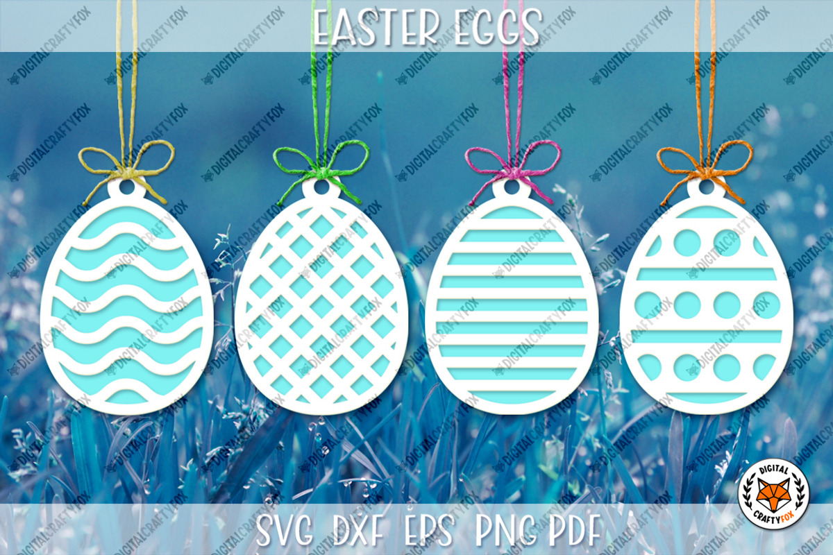 Easter Egg Hanging Collection, a Seasonal Illustration by Digital_Craftyfox (Photo 8 of 13)