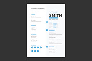 Resume, a Resume Template by CodexCoder Themes (Thumbnail 1 of 3)