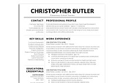 Modern Teacher Resume Template Word, a Resume Template by BestResumes.Co (Thumbnail 7 of 8)