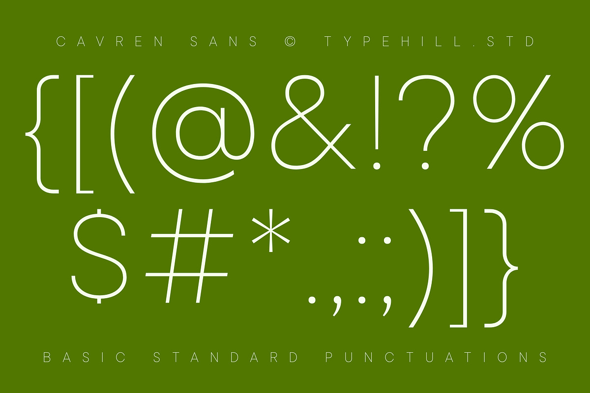 Cavren Sans, a Sans Serif Font by Typehill (Photo 13 of 15)