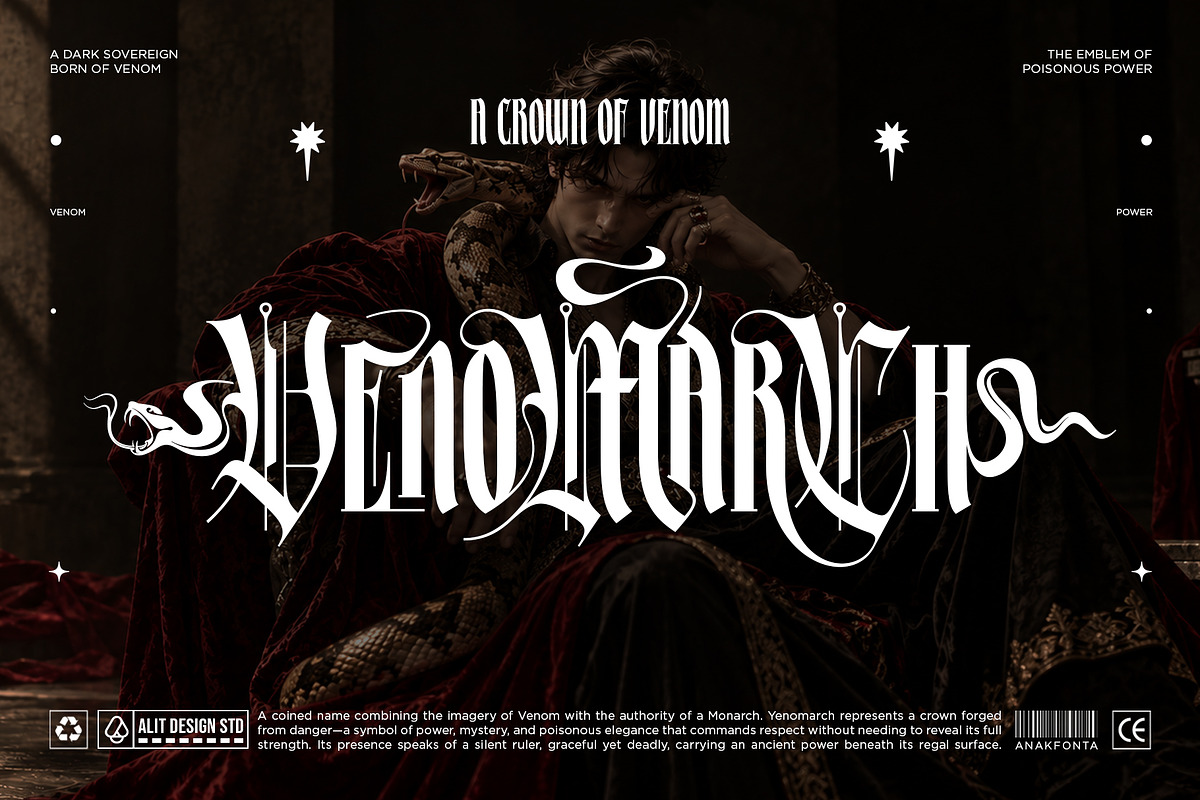Anakfonta Typeface, a Blackletter Font by alit design (Photo 18 of 20)