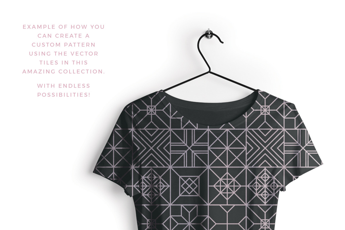 100 Tiles Patterns, a Pattern Graphic by Youandigraphics
