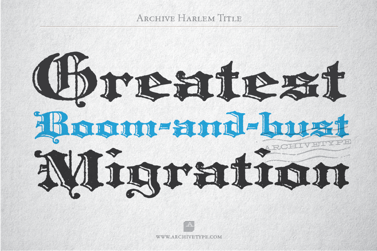 Archive Harlem Title preview 2