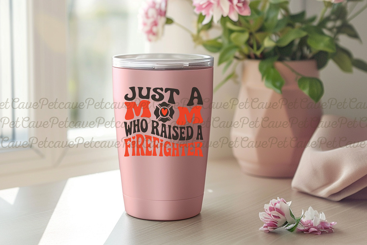 Firefighter Mom Sublimation Bundle, a Graphic by Pet Cave (Photo 8 of 9)